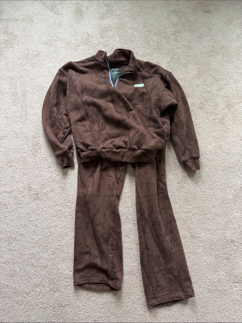 Dairy Boy Brown Camo Set